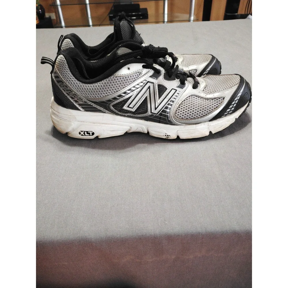 New Balance 540v2 Men 11.5 Silver Black XLT Running Track Training Athletic Shoe